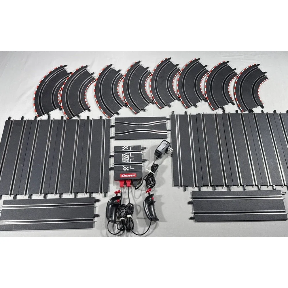 Carrera Go Racing Arena 1:43 Track Lot Of 21 Track + More Pre Owned